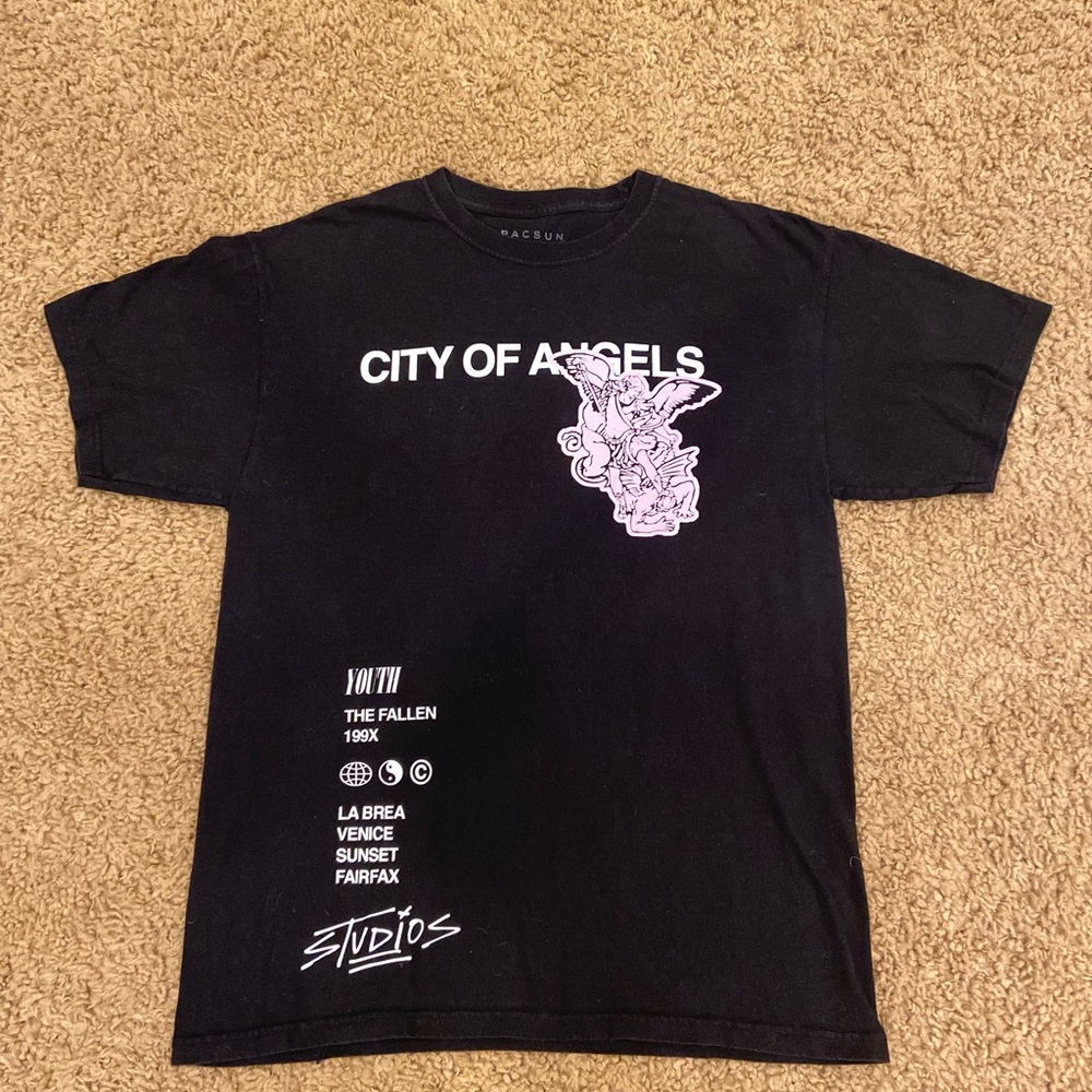 (MENS LARGE) 2020 Pacsun City of Angels Concert tee! (GREAT CONDITION)